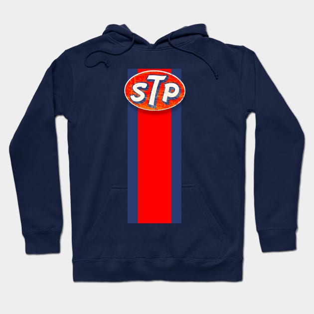 STP Racing - Stripe Hoodie by Midcenturydave